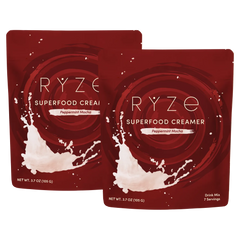 RYZE superfood creamer benefits list highlighting energy