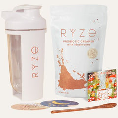 RYZE Shaker Bottle + Probiotic Creamer + Free Gifts
